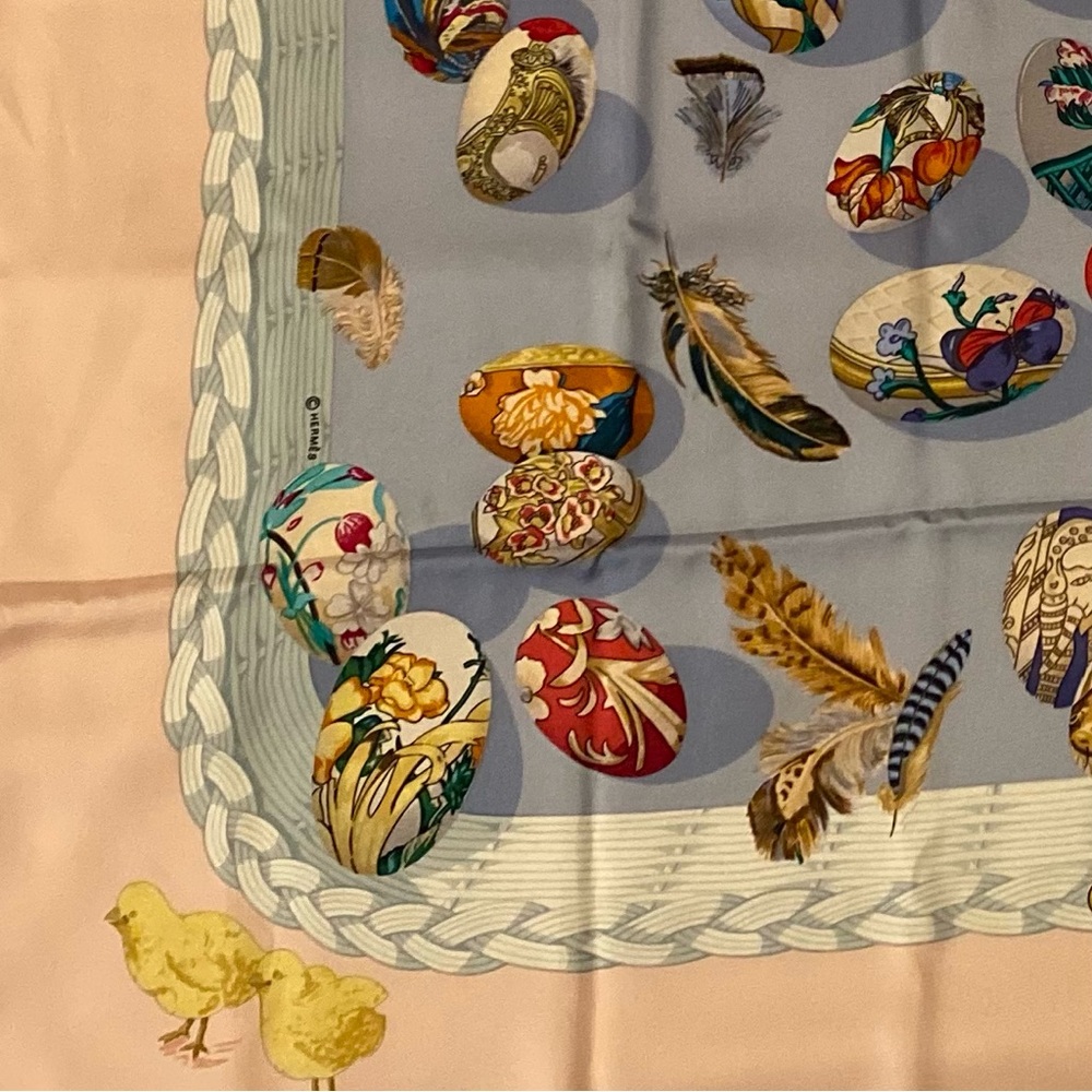 Hermes Vintage Silk Scarf Couvee d’ Hermes - Picture 11 of 16